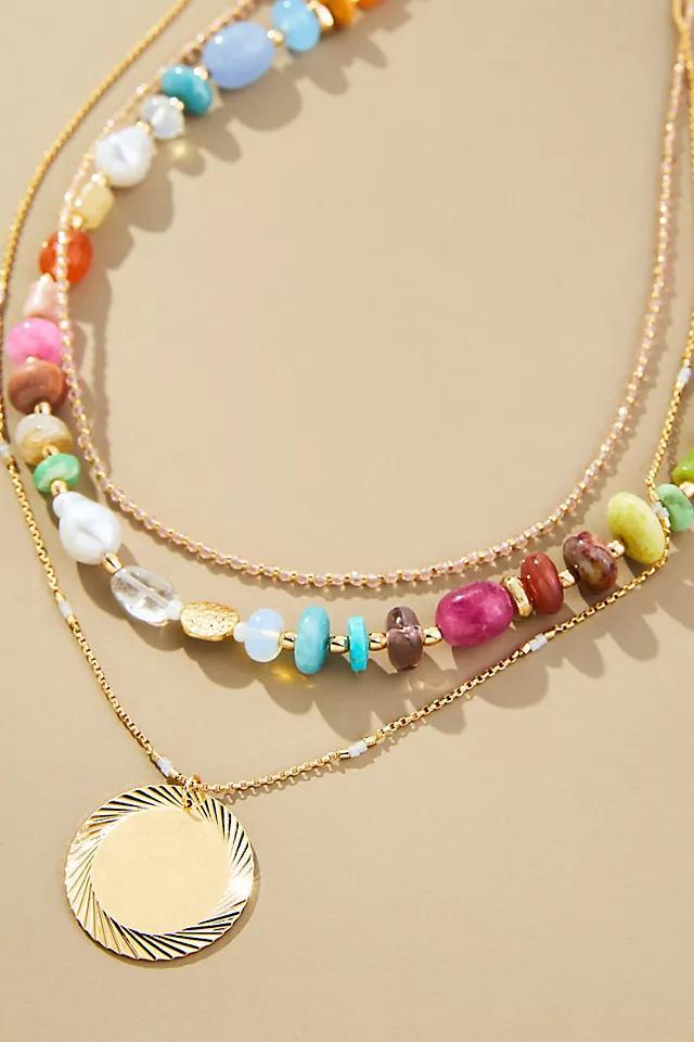 Shades of Sea Triple-Layer Necklace Product Image