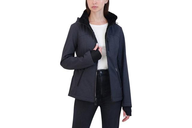 Womens Halitech Lightweight Fleece Lined Smooth Softshell Rain Jacket Product Image