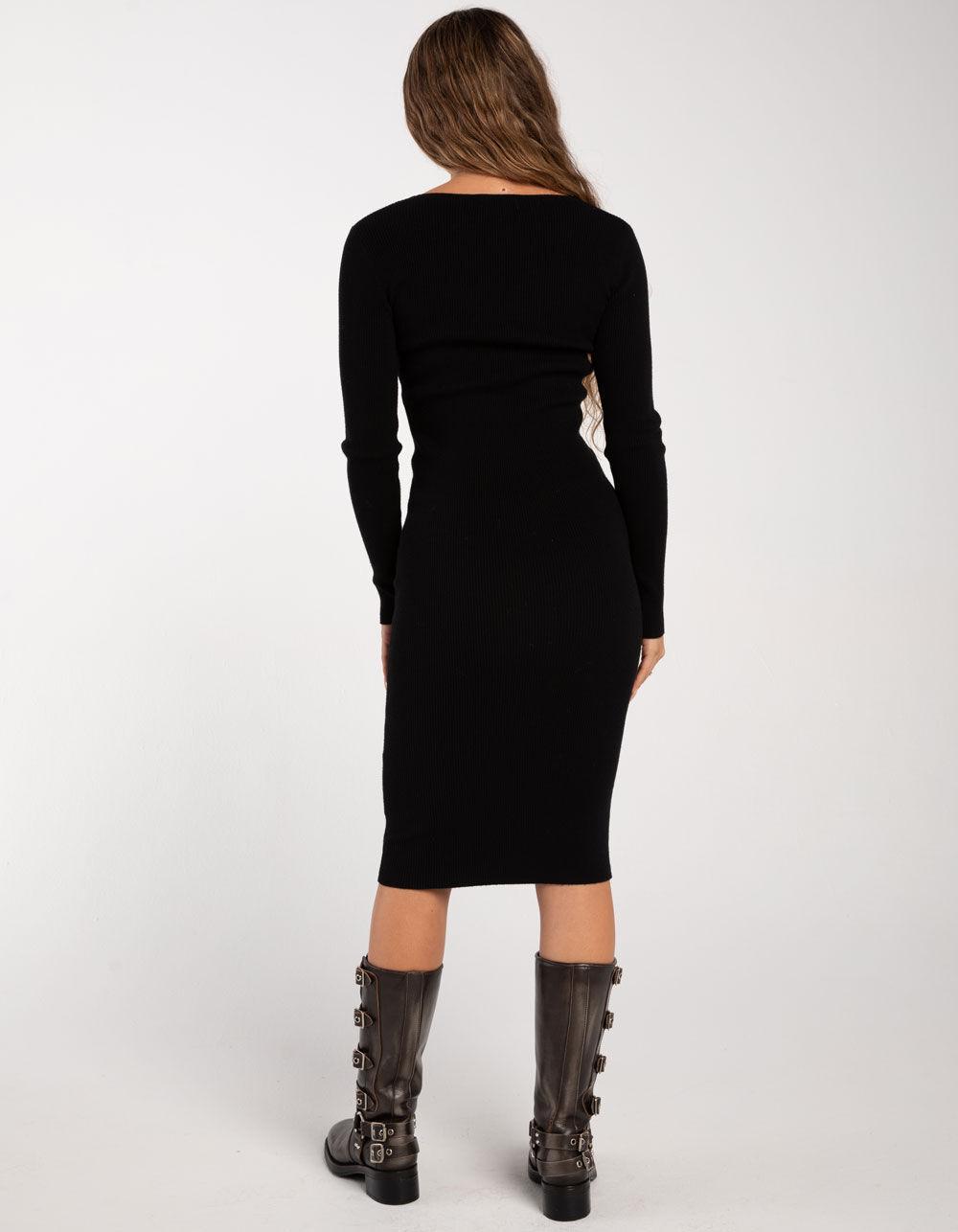 RSQ Womens Bodycon Midi Sweater Dress Product Image