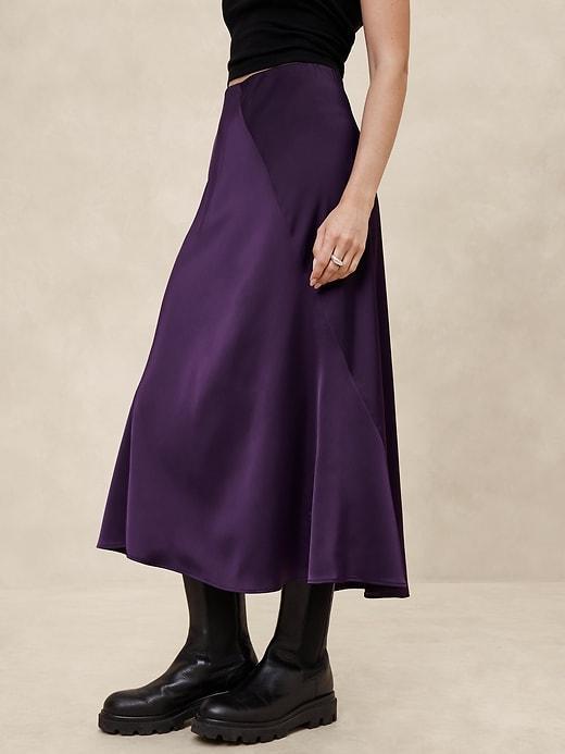 Midi Slip Skirt Product Image