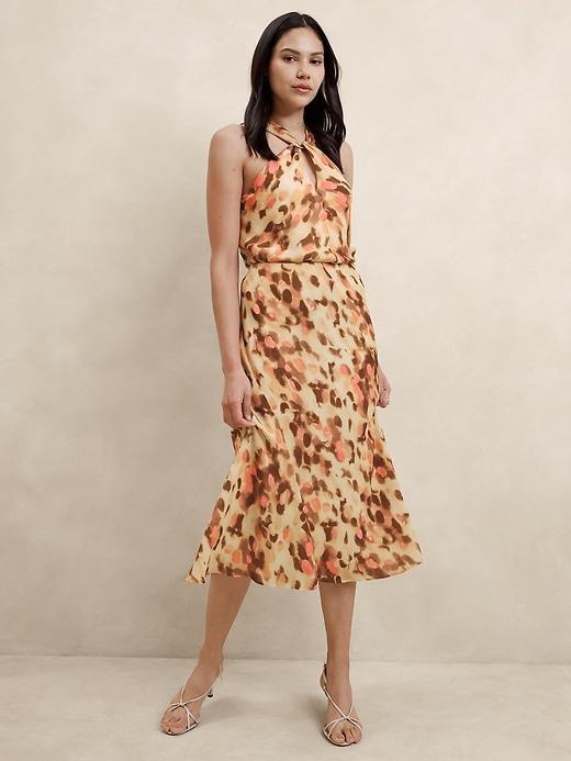 Printed Midi Skirt Product Image