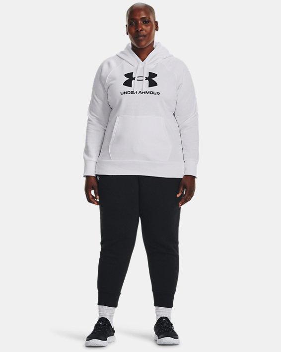 Women's UA Rival Fleece Logo Hoodie Product Image