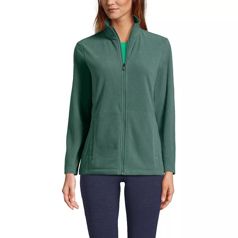 Petite Lands End Full Zip Fleece Jacket, Womens Product Image