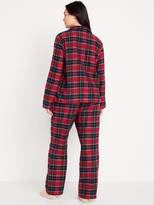 Flannel Pajama Set for Women Product Image