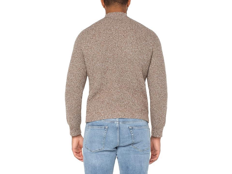 Liverpool Los Angeles Shaker Stitch Mock Neck Sweater Product Image