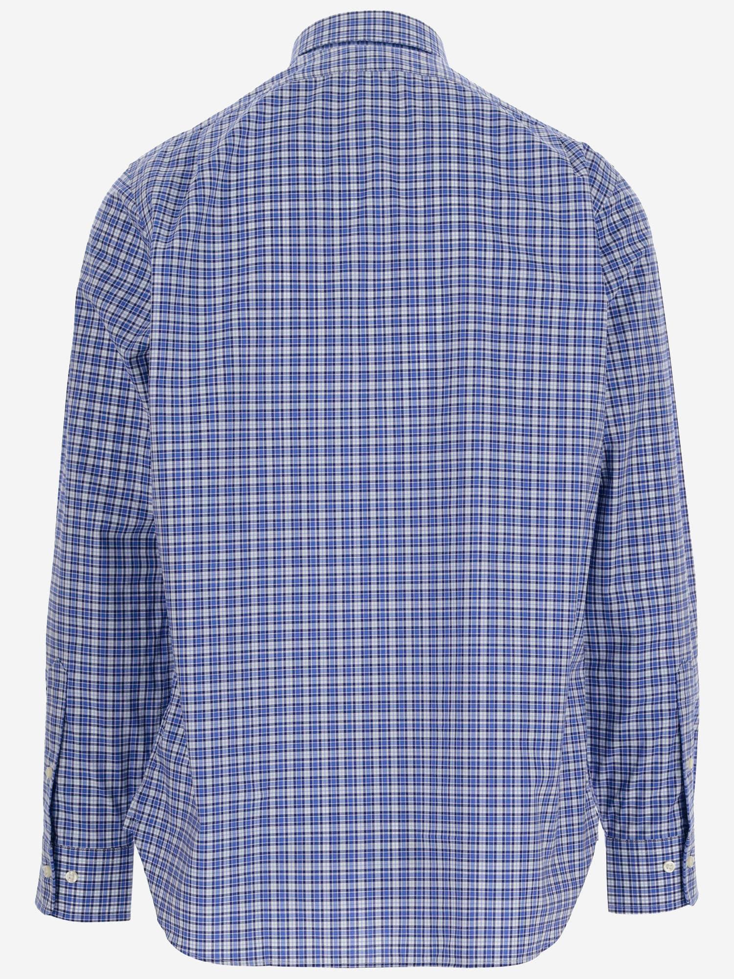 POLO RALPH LAUREN Cotton Shirt With Check Pattern In Multi Product Image