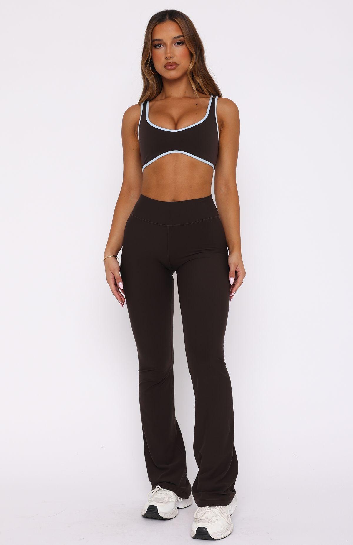 Stay Active Flare Leggings Espresso Product Image