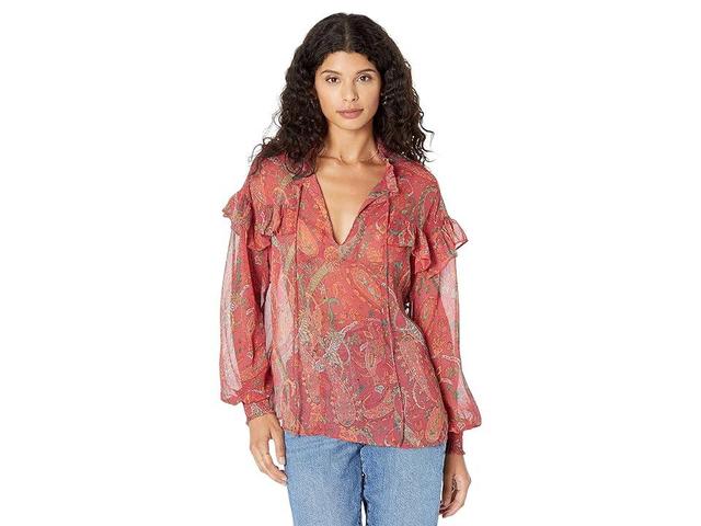 MANGO Bruna Blouse Women's Clothing Product Image