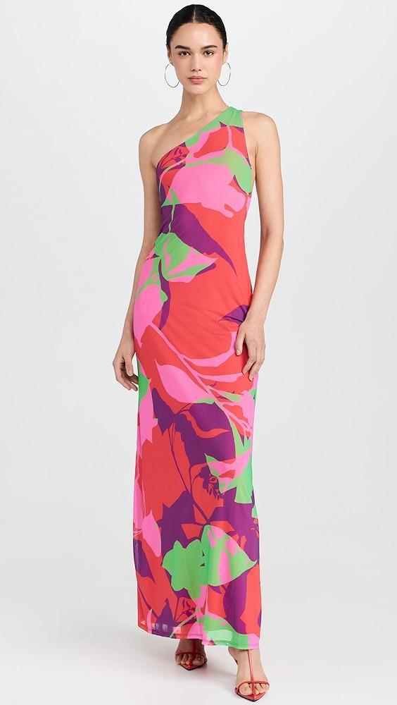 AFRM Vatia One Shoulder Maxi Dress | Shopbop Product Image