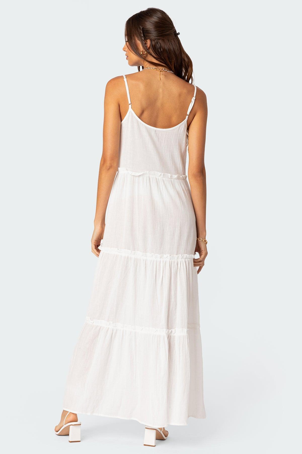 Radiant Tiered Maxi Dress Product Image