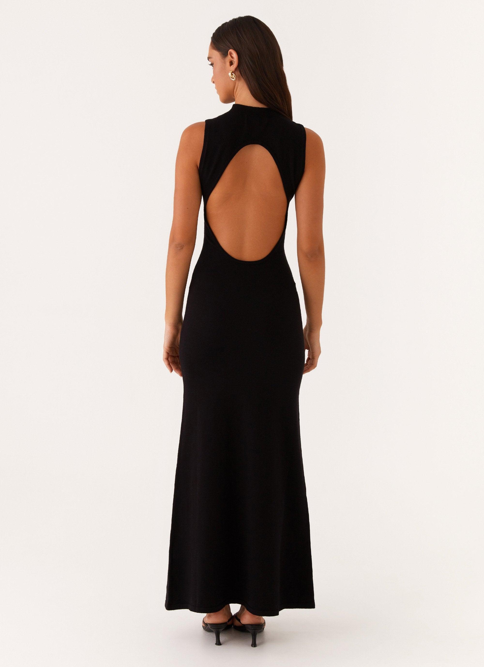 Prove It Knit Maxi Dress - Black Product Image