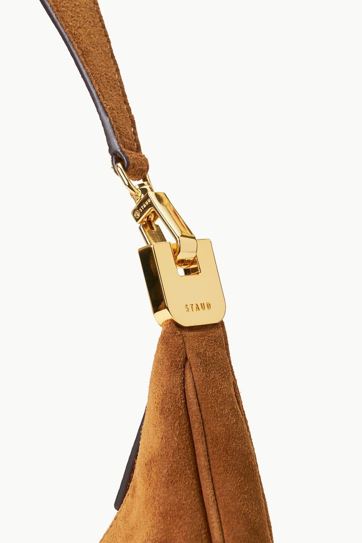 SYLVIE SHOULDER BAG | TAN SUEDE Product Image