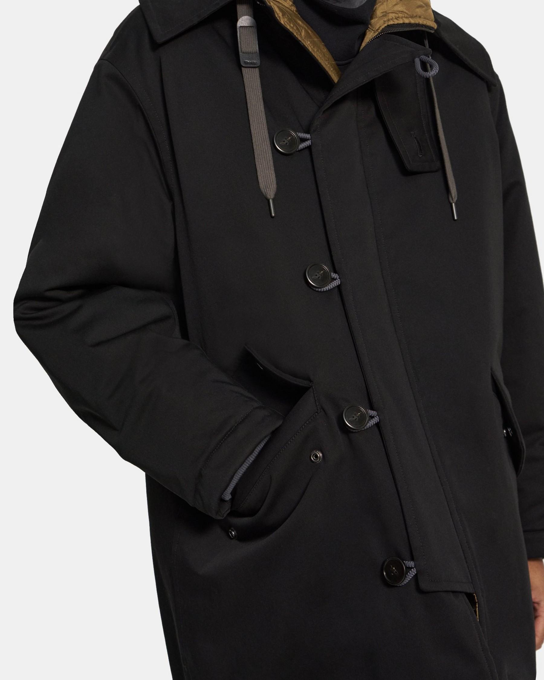 Hooded Cotton Parka Product Image