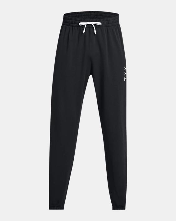 Men's UA Rival Fleece Textured Sliced 'N Diced Pants Product Image