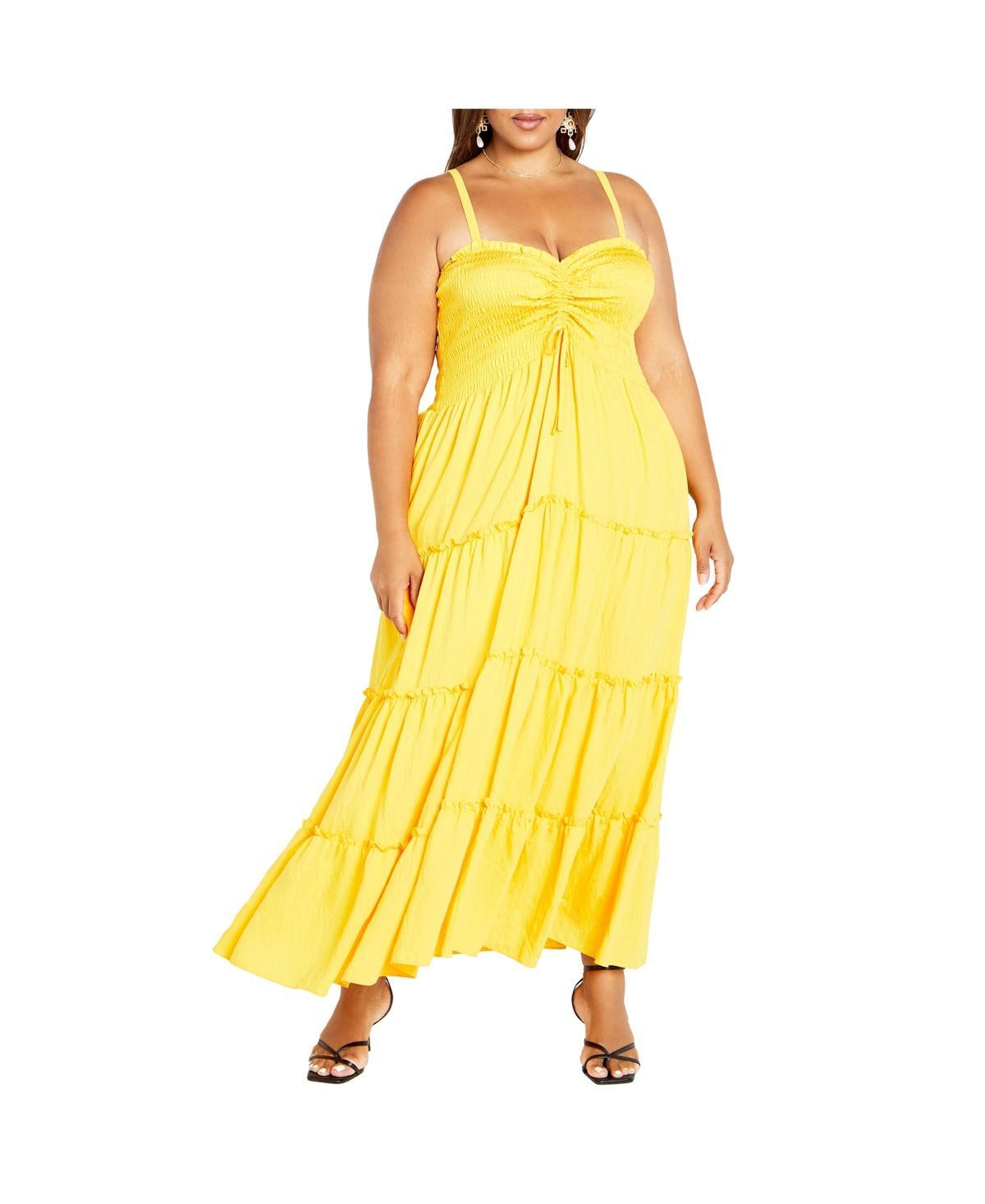 City Chic Womens Alisa Maxi Dress Product Image