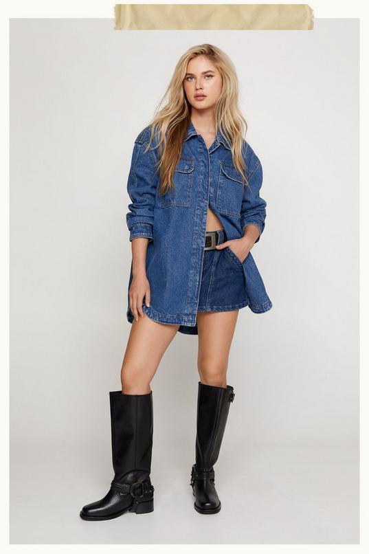 The Denim Overshirt Product Image