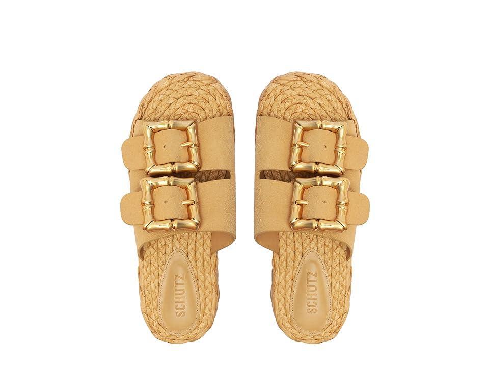 Schutz Enola Rope Flat (Light Nude) Women's Sandals Product Image