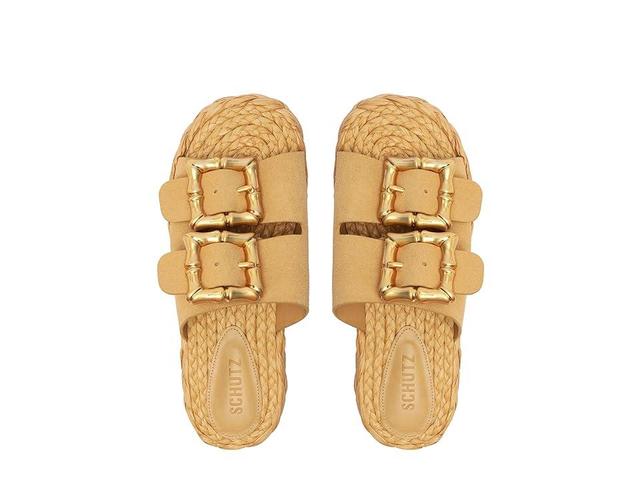 Schutz Enola Rope Flat (Light Nude) Women's Sandals Product Image