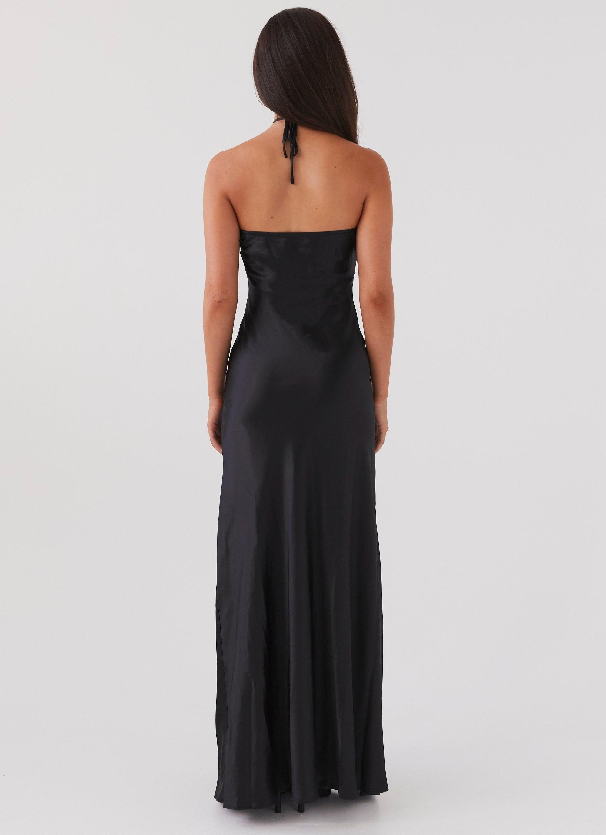 Noir Symphony Maxi Dress - Black Product Image