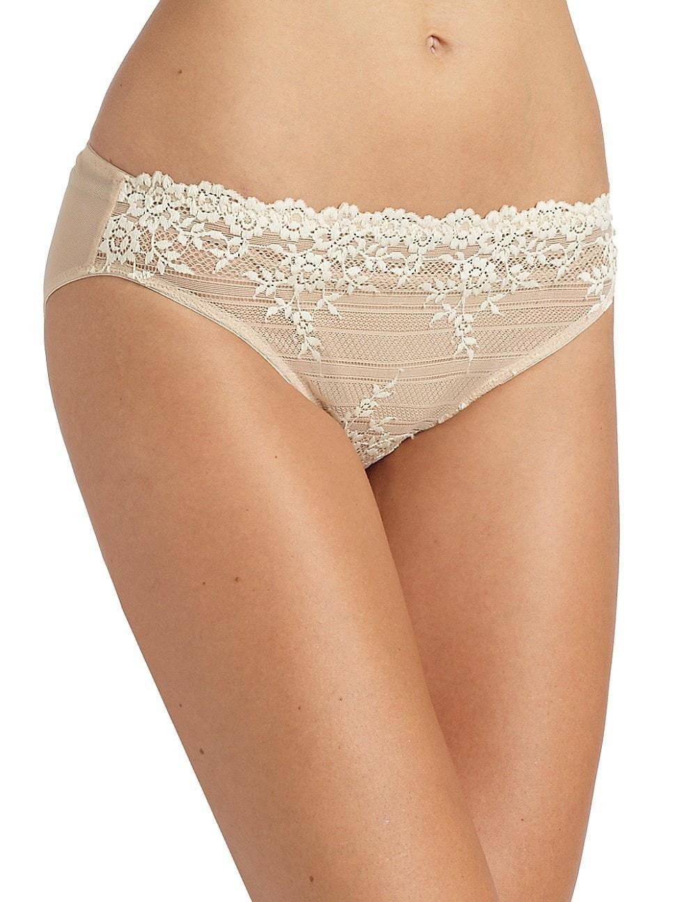 Womens Embrace Lace Bikini Briefs Product Image