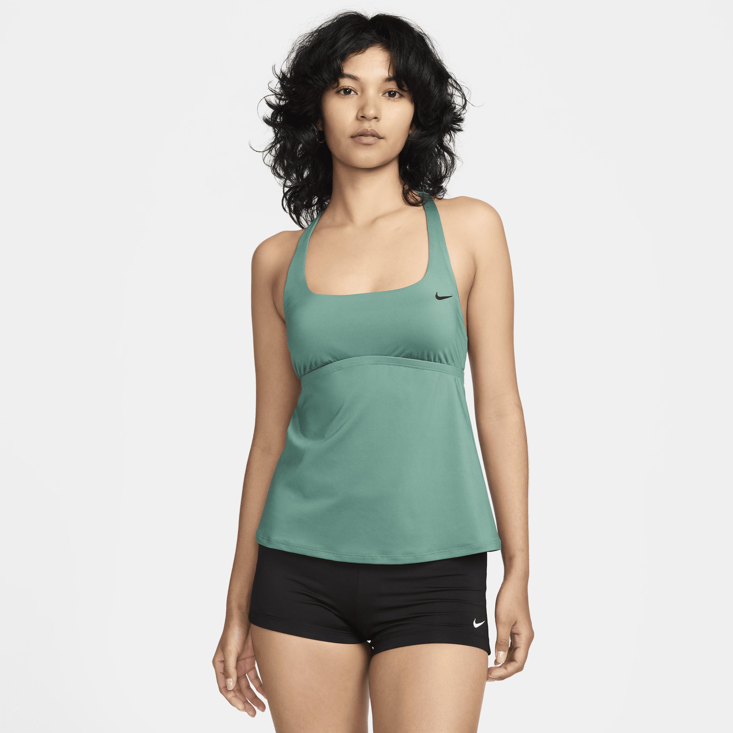 Nike Women's Swim Essential Square-Neck Tankini Top Product Image