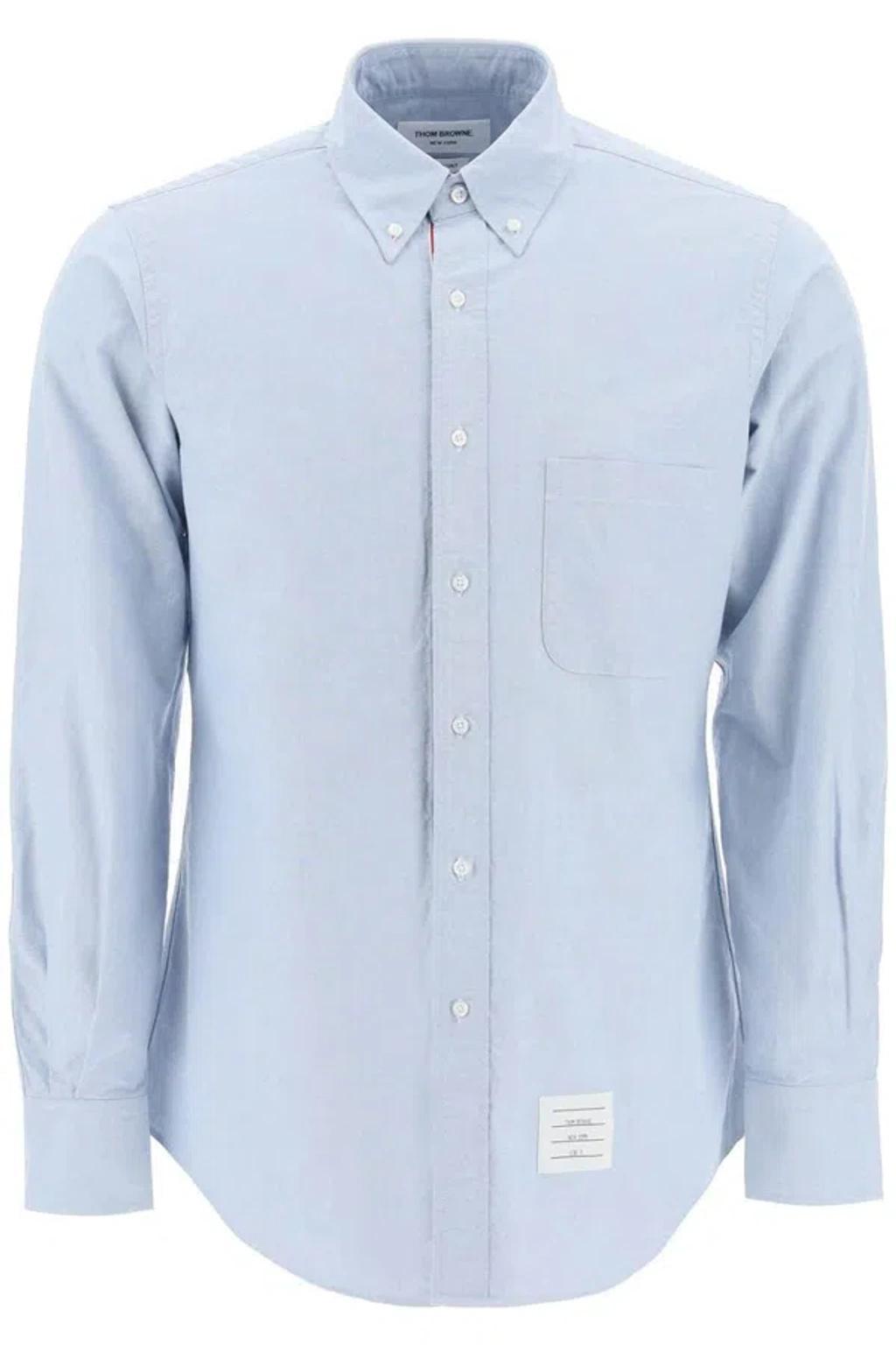 THOM BROWNE Shirts In Blue Product Image