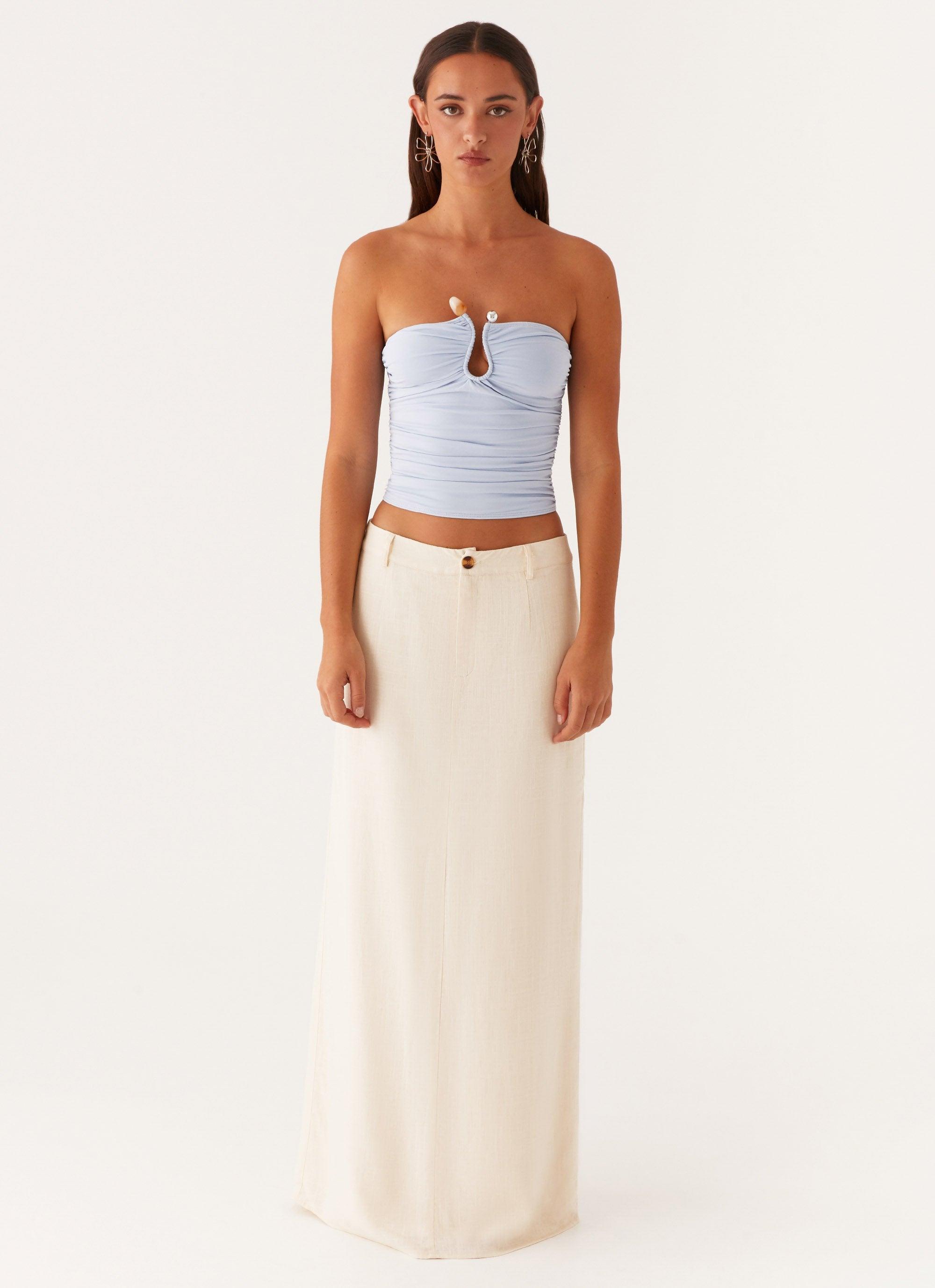 Rudy Tube Top - Blue Product Image