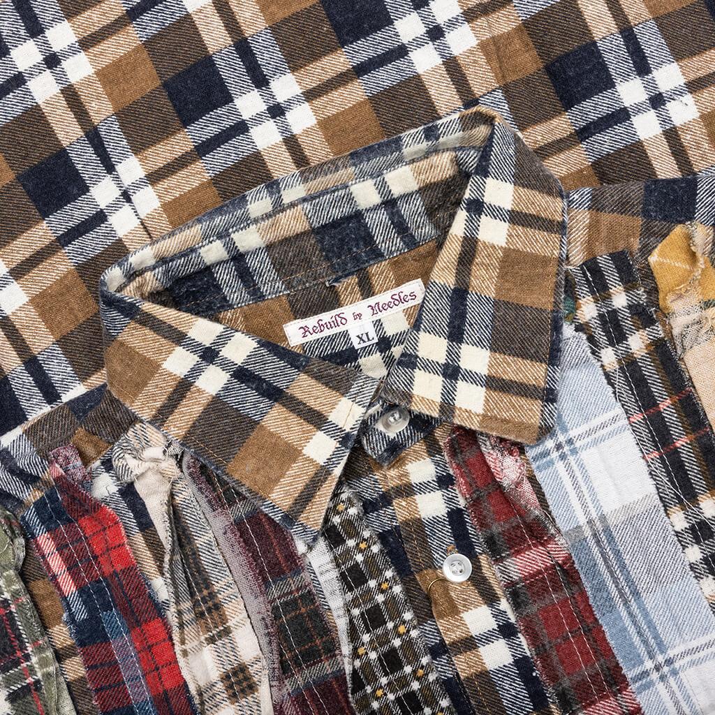 Ribbon Flannel Shirt - Assorted Male Product Image