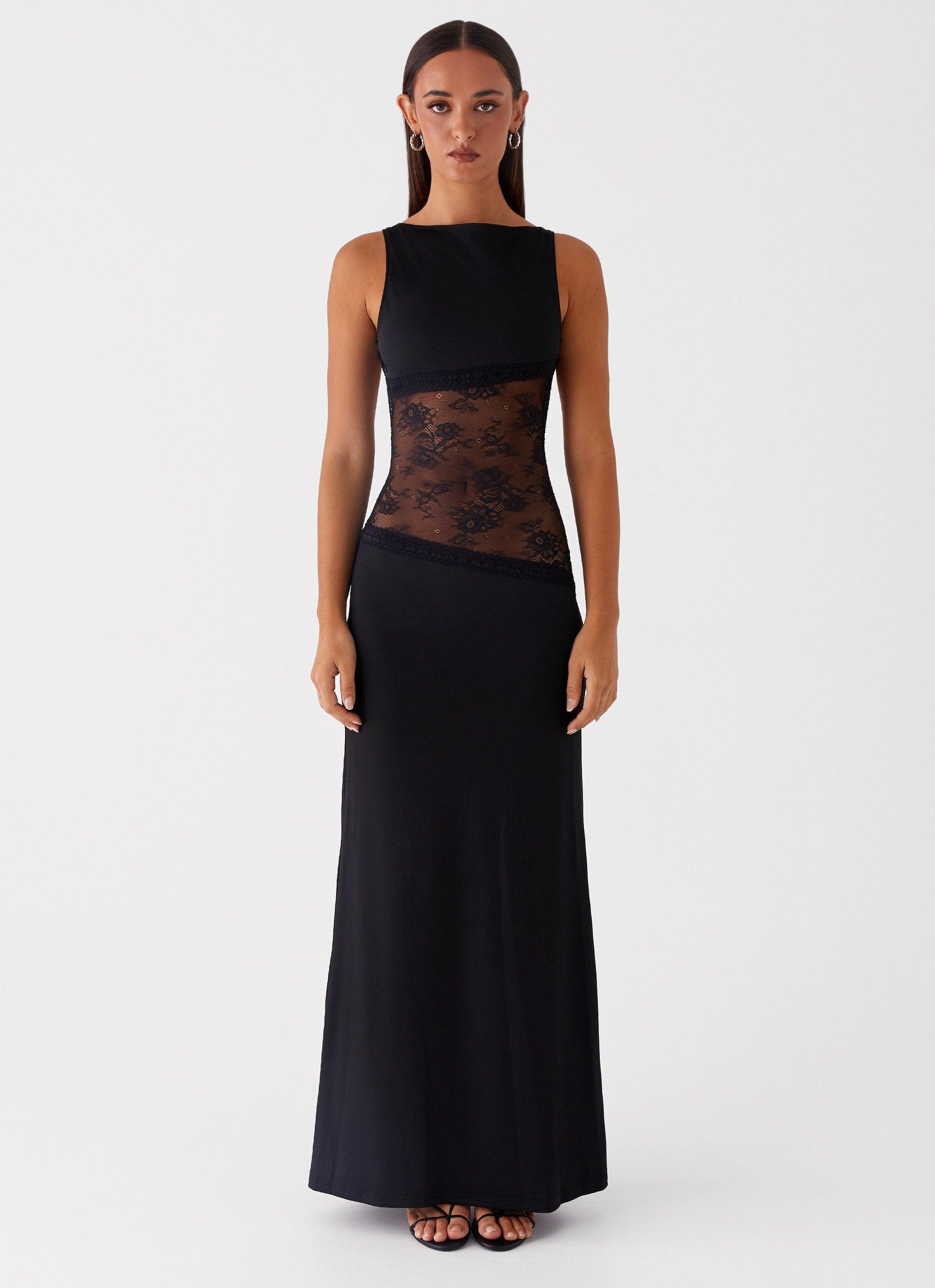 Lucinda Maxi Dress - Black Product Image