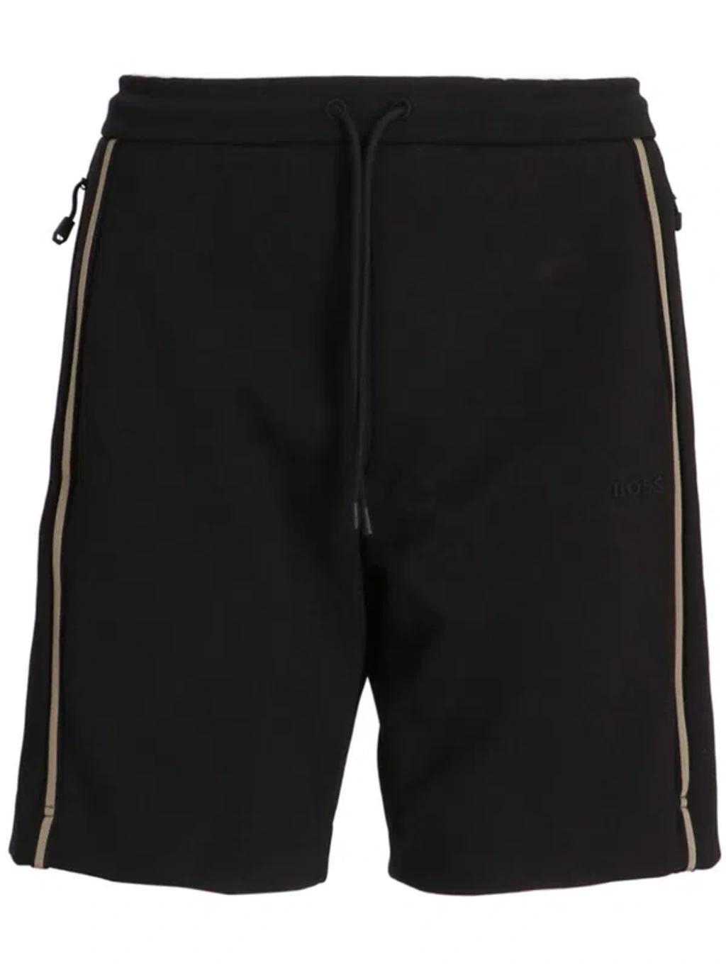 Cotton Shorts In Black product image