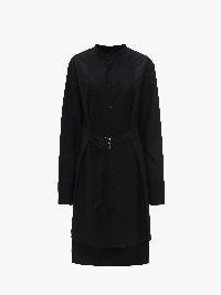 TUXEDO SHIRT DRESS in black | JW Anderson US  Product Image