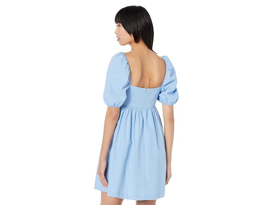 MANGO Miri-H Dress (Light Pastel Blue) Women's Clothing Product Image