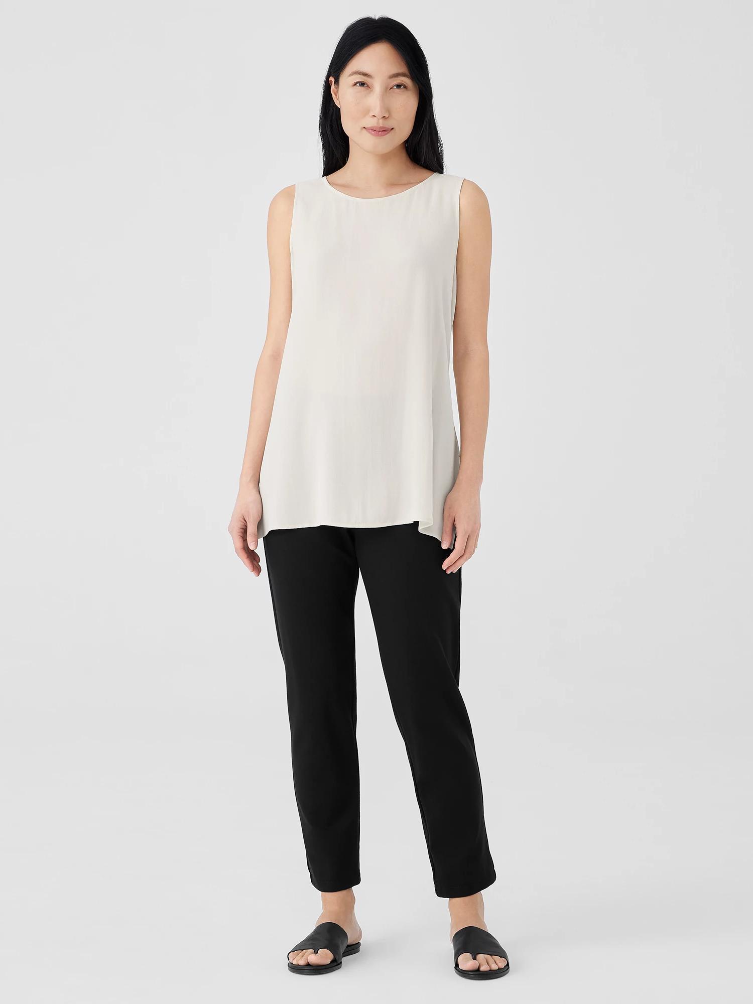 EILEEN FISHER Washable Flex Ponte Pantfemale Product Image