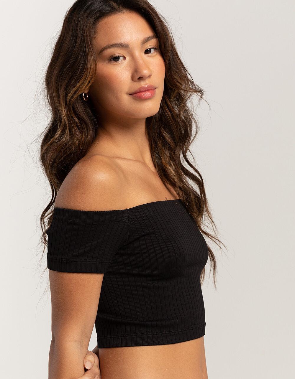 RSQ Womens Seamless Off The Shoulder Top Product Image