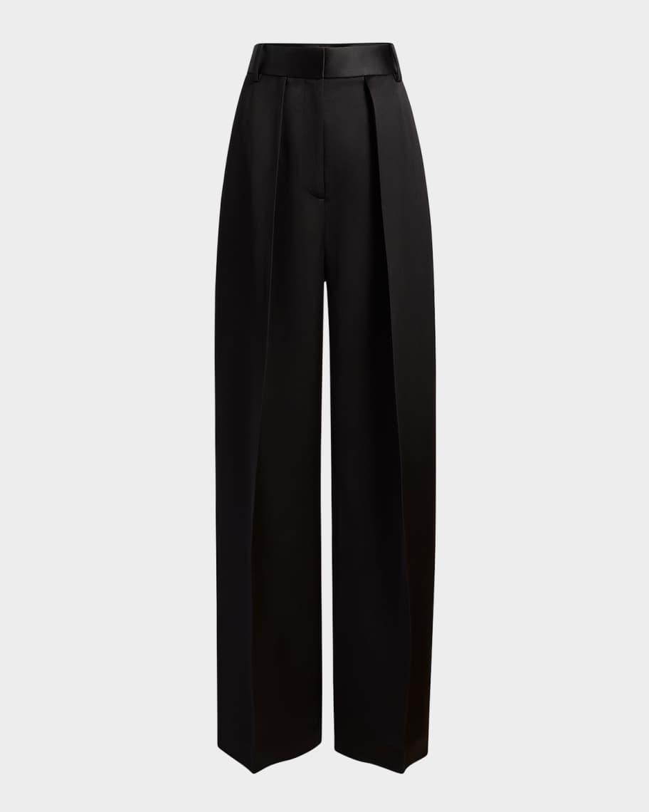 Maris Pleated Straight-Leg Pants Product Image