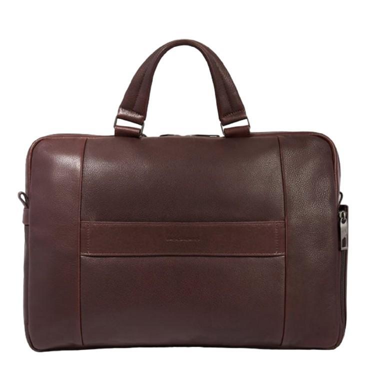 PIQUADRO Work Briefcase For Pc And Ipad Pro 12.9" In Brown Product Image