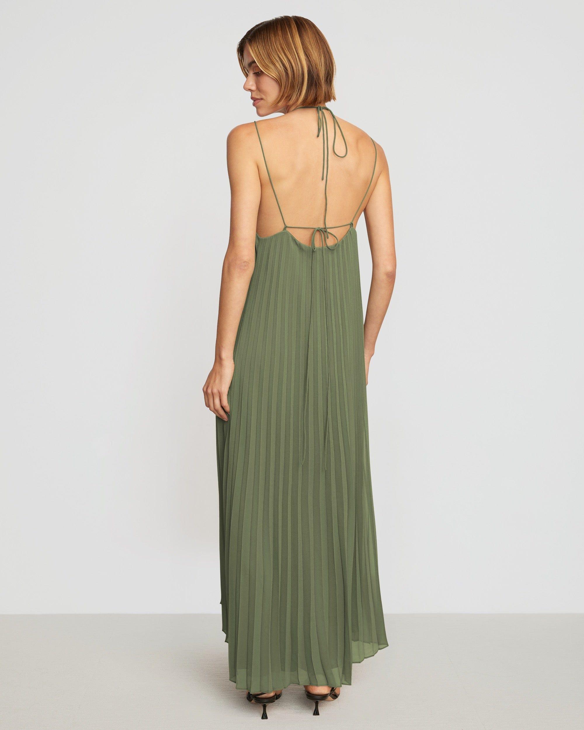 Juliette Pleated Maxi Dress Product Image