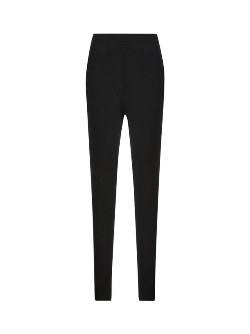 Elastic Waist Sweatpants In Black Product Image