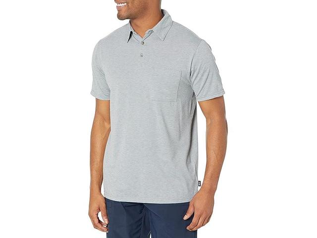 Mountain Hardwear Low Exposure Polo (Glacial EOE Stripe) Men's Clothing Product Image