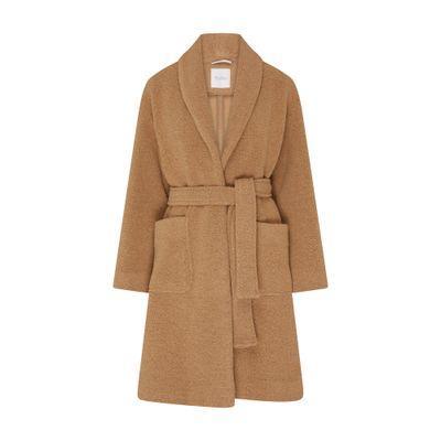 MAX MARA Leisure Brava Wool-blend Coat In Brown Product Image