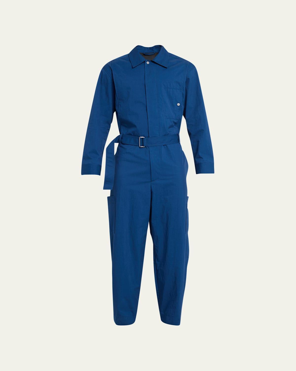 Mens Relaxed Belted Jumpsuit Product Image