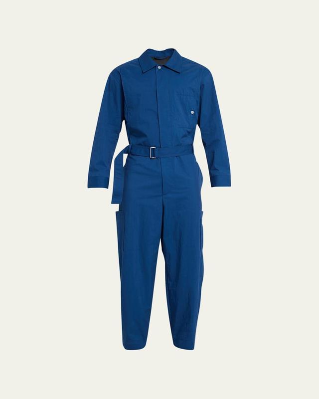 Mens Relaxed Belted Jumpsuit Product Image