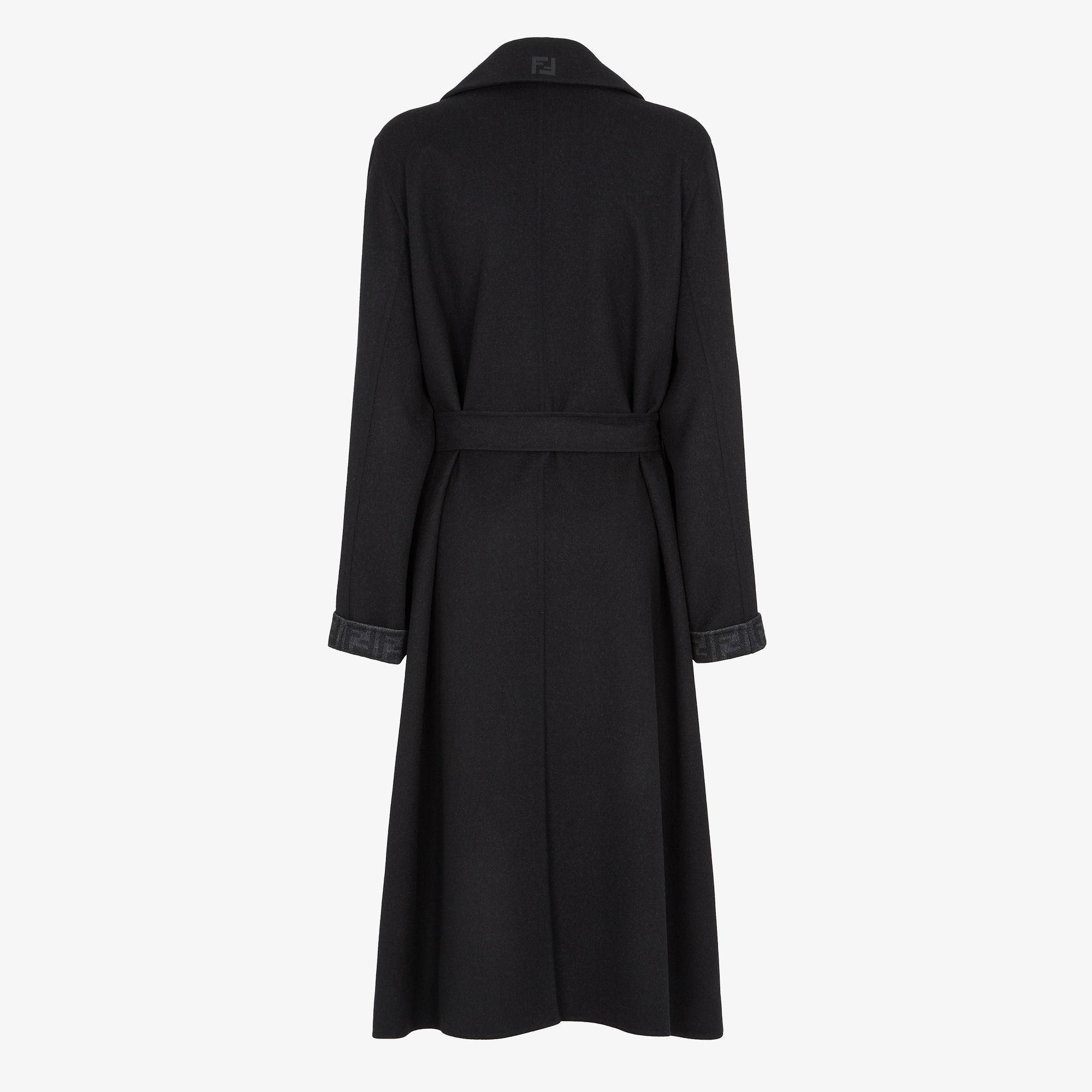 CoatBlack wool coat Product Image