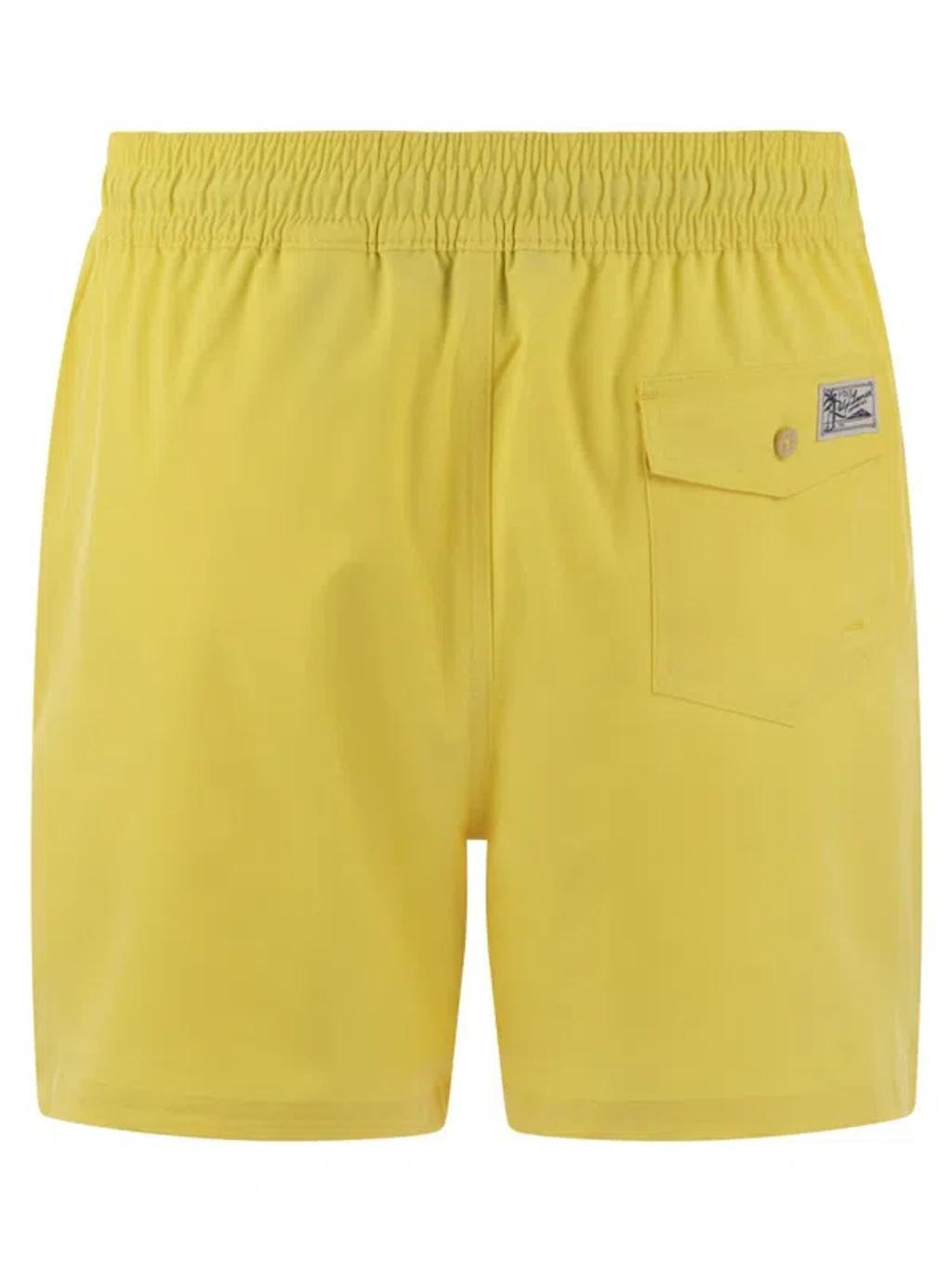 Beach Boxers In Yellow Product Image