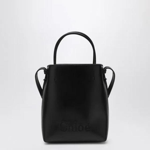 Micro Sense Crossbody Tote In Black Product Image