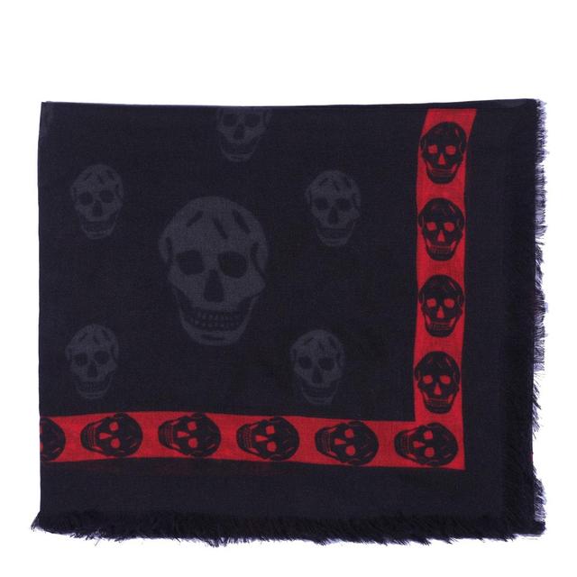 Skull Band Scarf In Black Product Image