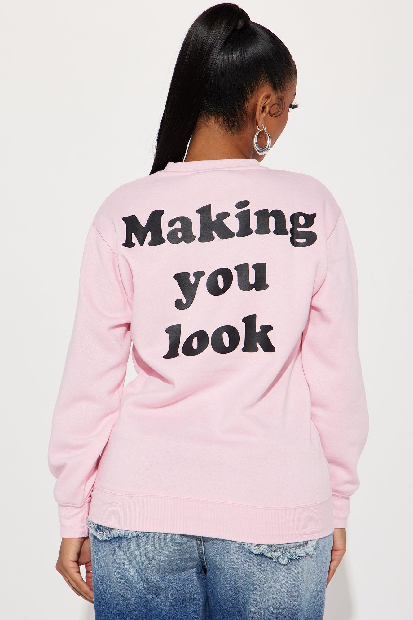 Pink Panther Sweatshirt - Pink Product Image