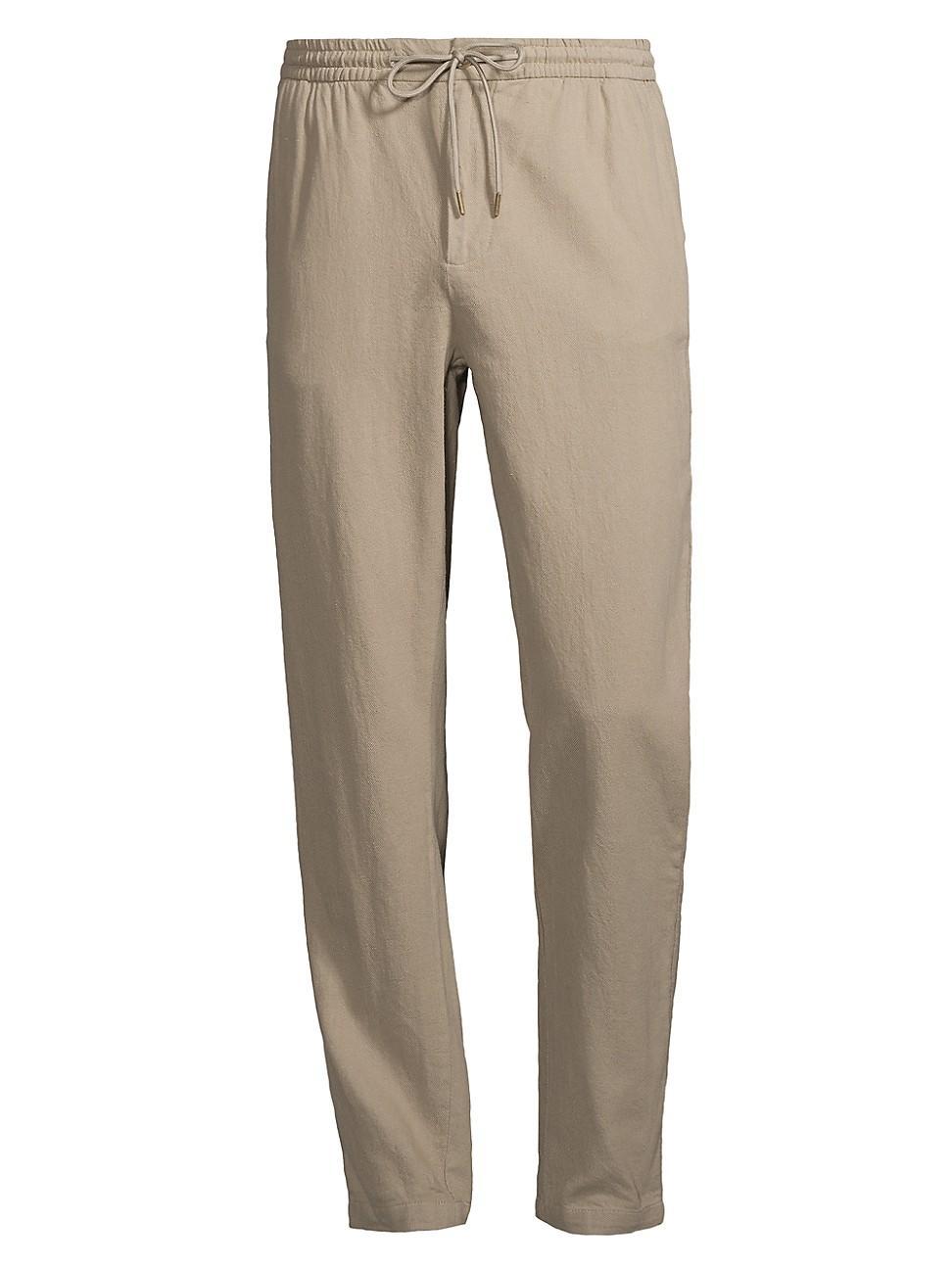 Mens Callum Cotton-Blend Pants Product Image