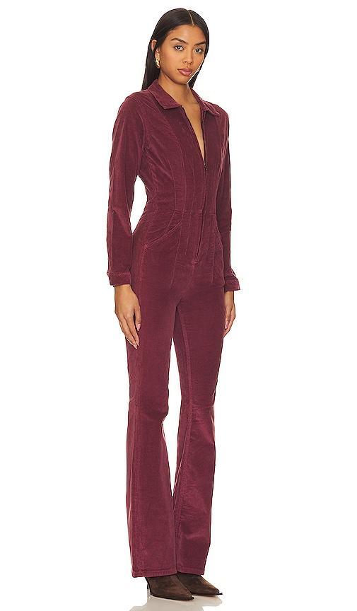 Free People Jayde Corduroy Long Sleeve Flare Jumpsuit Product Image