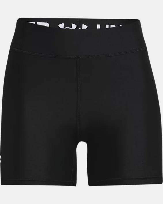 Women's HeatGear® Mid-Rise Middy Shorts Product Image